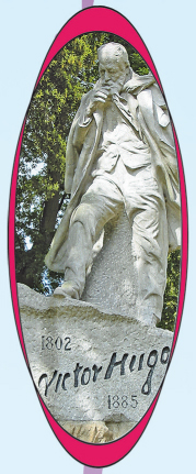 Памятник виктору Гюго