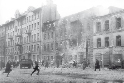Житель блокадного Ленинграда