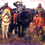 В.Васнецов. Три богатыря В.Васнецов. Три богатыря